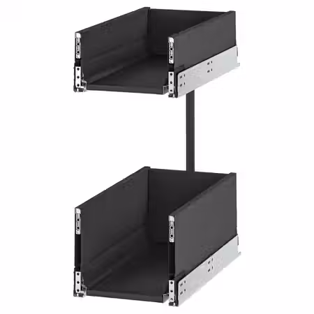 KNIVSHULT Выдвижные внутренние элементы - темно-серый 30 см