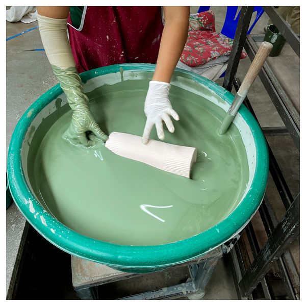 Ваза, темно-зеленый, 21 см IKEA FRÖDD 605.818.21 - фото 6