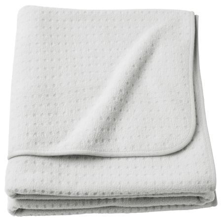 Плед ЮППЕРЛИГ, светло-серый (130x170 см)