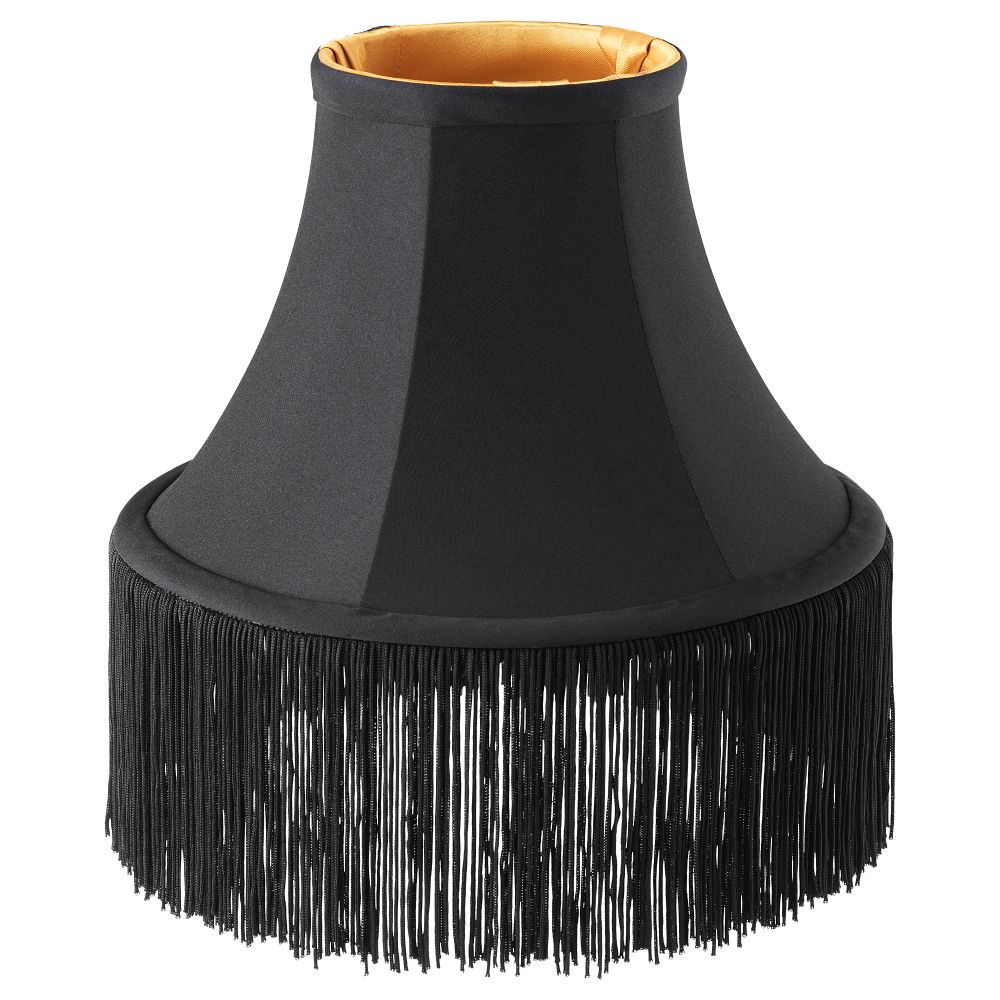 Абажур для подвесного светильника ОМЕДЕЛЬБАР, черный (15 см) - фото 1