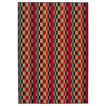 Ковер, короткий ворс ХЕЛЬСИНГЕ, разноцветный (160x230 см)