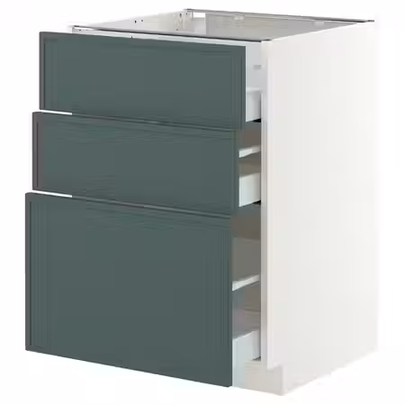 METOD / MAXIMERA Напольный шкаф с 3 ящиками