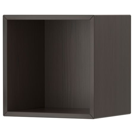 Навесной шкафчик ВЭЛЬЕ, коричневый (35x35 см)