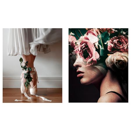 Картина, Балет 40x50 см IKEA ПЬЕТТЕРИД 104.658.95