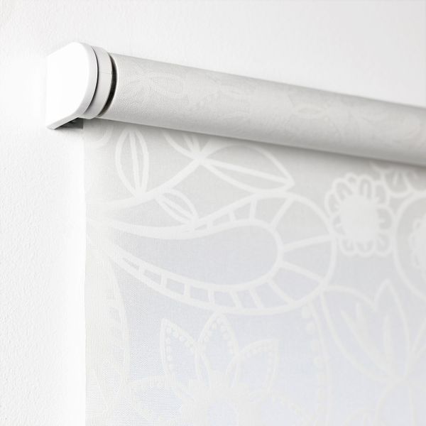 Рулонная штора, белый 80x195 см IKEA LISELOTT ЛИСЕЛОТТ 803.587.69 - схема-чертеж с размерами