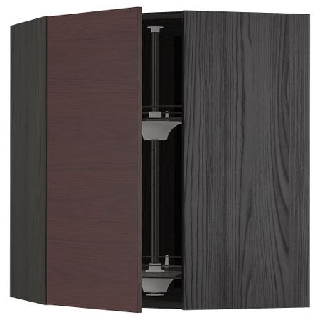 Угловой навесного шкаф с вращающейся секцией, 68x80 cm IKEA METOD МЕТОД 793.354.77