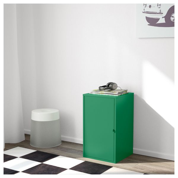 Шкаф ЛИКСГУЛЬТ, металлический, зеленый (35x60 см) - фото 6