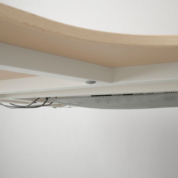 Угловой письменный стол левый, 160x110 cm IKEA BEKANT БЕКАНТ 192.828.39 - фото 4