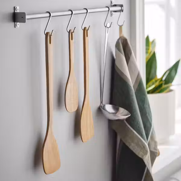 MAJFISK Кухонные приборы, 3 предм - акация - схема-чертеж с размерами