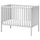 Кроватка детская, серый 60x120 см IKEA SUNDVIK СУНДВИК 104.940.77