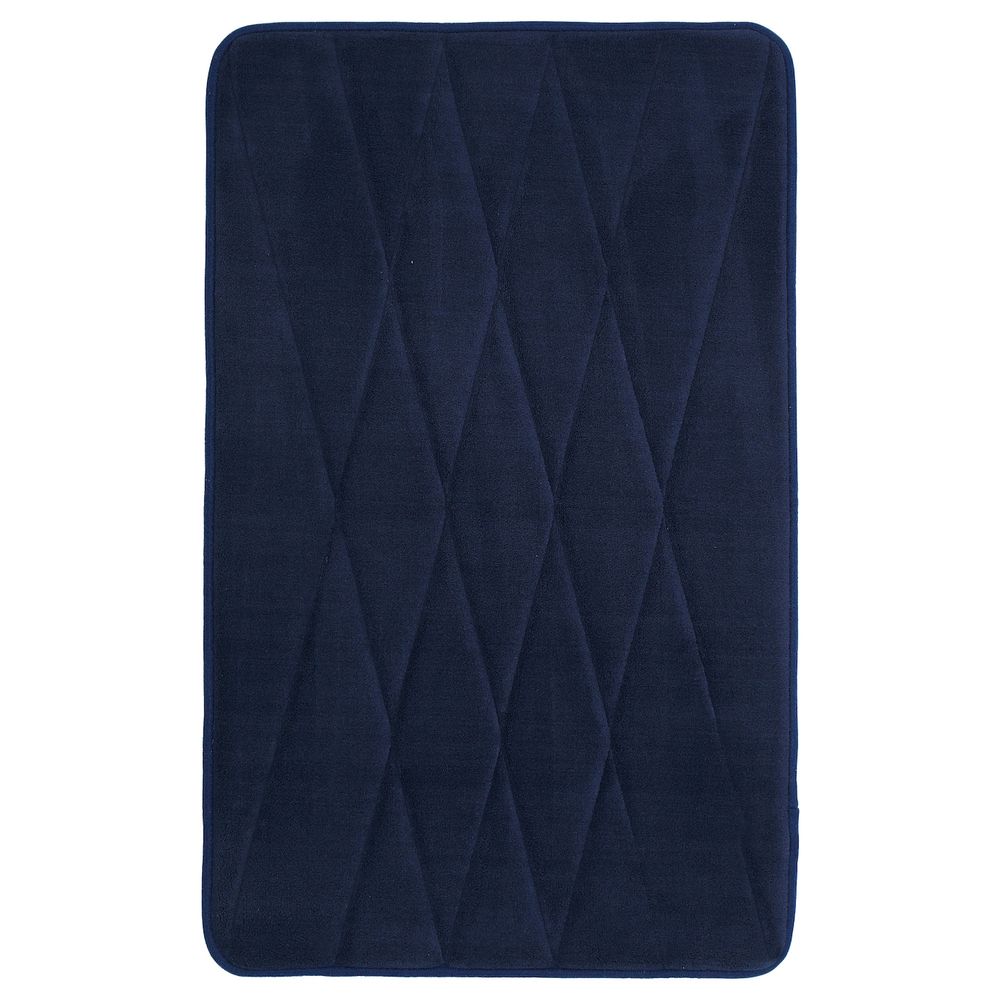Коврик для ванной, темно-синий 50x80 см IKEA UPPVAN УППВАН 504.556.39 - фото 1