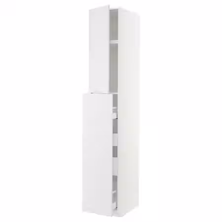 METOD / MAXIMERA Высокий шкаф/выдвижн секция/1дв/4ящ