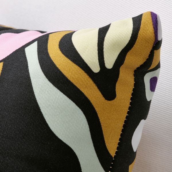 Подушка, 30x58 см, разноцветный, орнамент «лист» IKEA SANDMOTT 105.497.96 - схема-чертеж с размерами