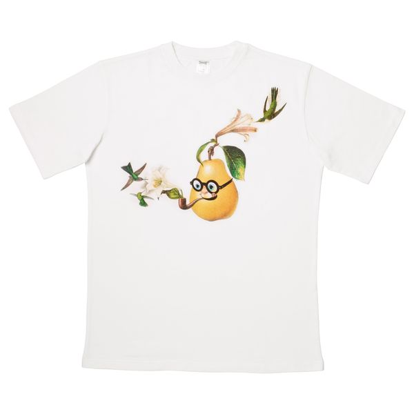 Футболка СТУНСИГ, ветка - схема-чертеж с размерами