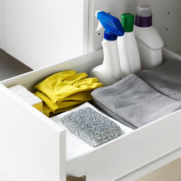 Напольный шкаф 4 фронтальных, 2 низких, 3 средних ящ, белый/Хэггеби белый 40x60 см IKEA МЕТОД / ФОРВАРА 992.619.65 - схема-чертеж с размерами