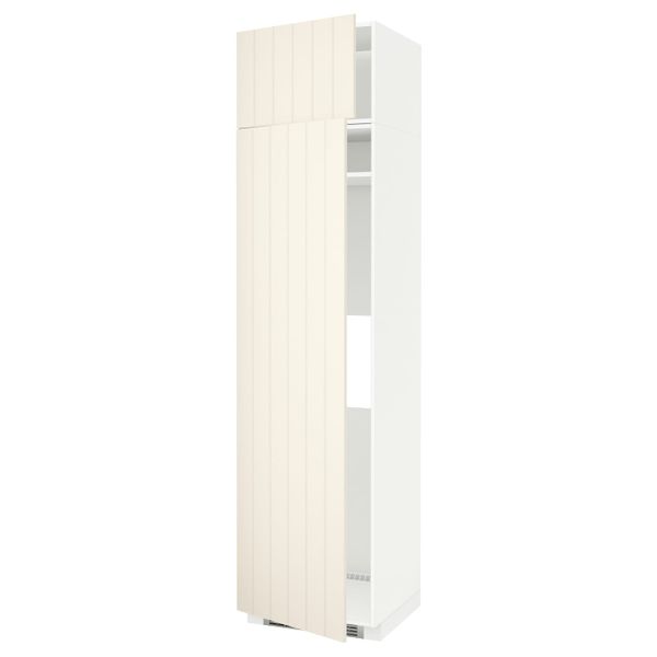 Высокий шкаф для холодильника или морозильник IKEA METOD МЕТОД 992.265.14 - схема-чертеж с размерами