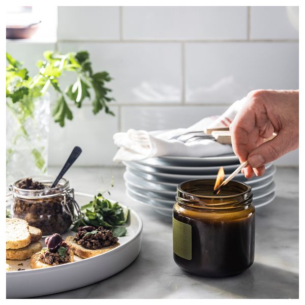 Ароматическая свеча в банке + крышка IKEA PRAKTRÖNN 105.388.73 - фото 3