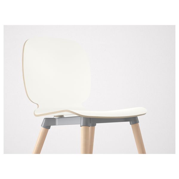 Стул СВЕН-БЕРТИЛЬ, белый, Эрнфрид береза - фото 2