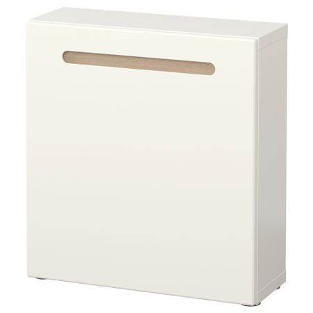 Стеллаж с дверью БЕСТО, Марвикен белый (60x20x64 см)