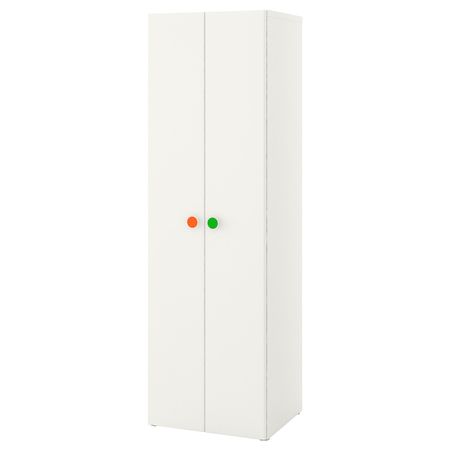 Гардероб, белый 60x50x192 см IKEA СТУВА / ФОЛЬЯ 492.751.25