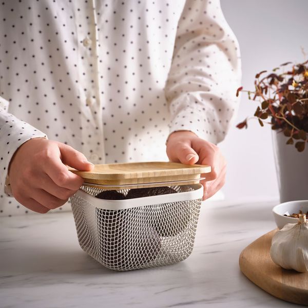IKEA 365+ Корзина для продуктов с крышкой - фото 2