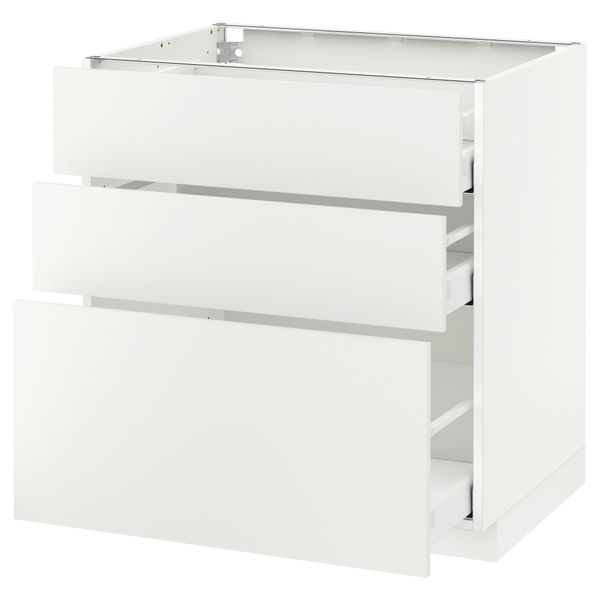 IKEA, вид спереди - схема-чертеж с размерами