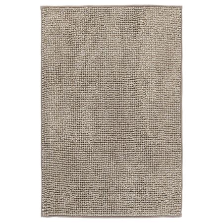 Коврик для ванной, бежево-белый меланж 50x80 см IKEA ТОФТБУ 704.222.66