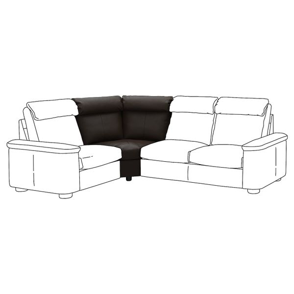 IKEA, вид спереди - схема-чертеж с размерами