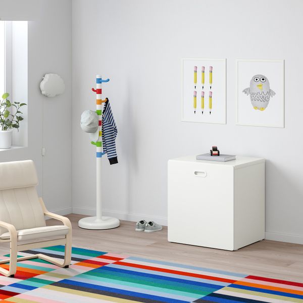 Модуль для игрушек, на колесиках, белый/белый 60x50x64 см IKEA STUVA СТУВА / FRITIDS ФРИТИДС 192.795.87 - фото 2