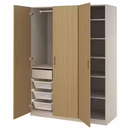 PAX / TONSTAD Гардероб, комбинация