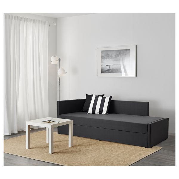Кровать-кушетка, 90x200 см, серый IKEA OTEREN 404.051.93 - фото 4