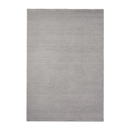 Ковер, короткий ворс, светло-серый 133x195 см IKEA KNARDRUP КНАРДРУП 104.925.92