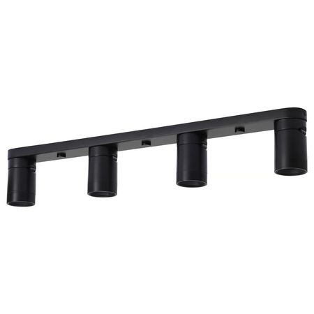 NYMÅNE Потолочный софит, 4 ламп - антрацит