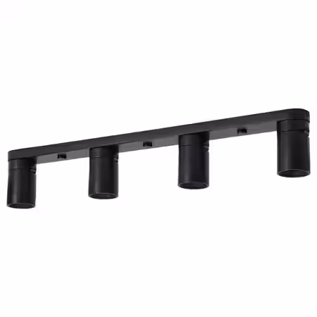 NYMÅNE Потолочный софит, 4 ламп - антрацит