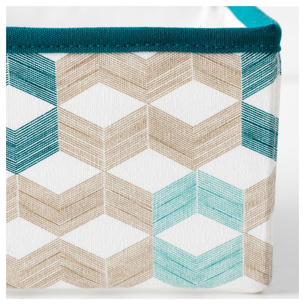 Набор корзин, 3 штуки НОТУДДЕН, графический, разноцветный - фото 4