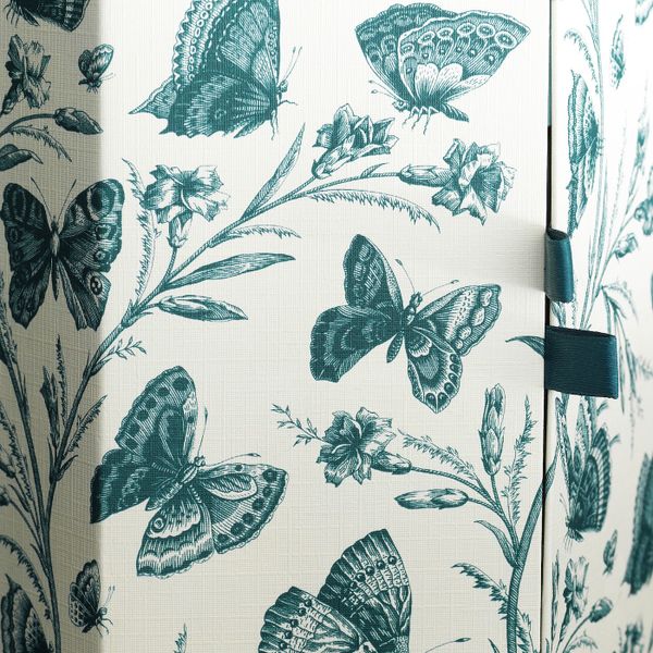 Декоративная коробка, зеленый/бабочка бумага 14x16 см IKEA ANILINARE АНИЛИНАРЕ 804.650.43 - фото 2