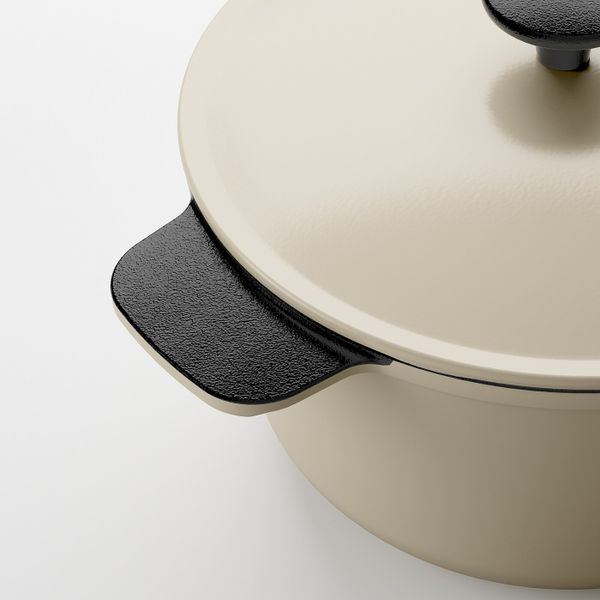 Казан с крышкой, белый с оттенком, 3 л IKEA СЕНИОР 303.834.98 - фото 7