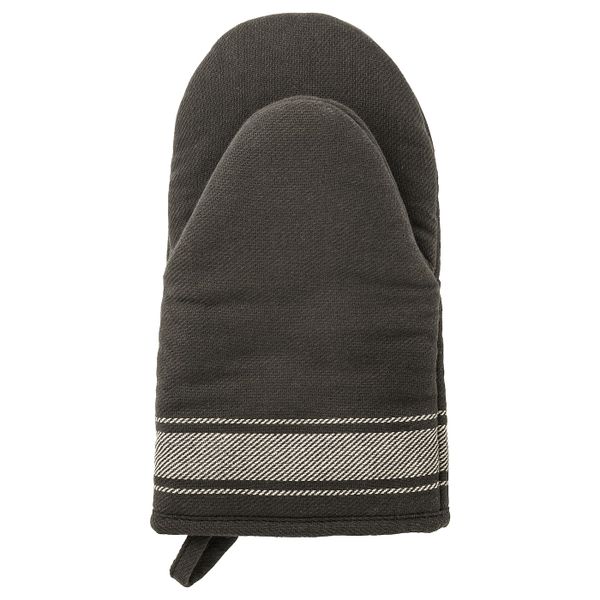 Варежка-прихватка, черный IKEA VARDAGEN ВАРДАГЕН 203.724.19 - схема-чертеж с размерами