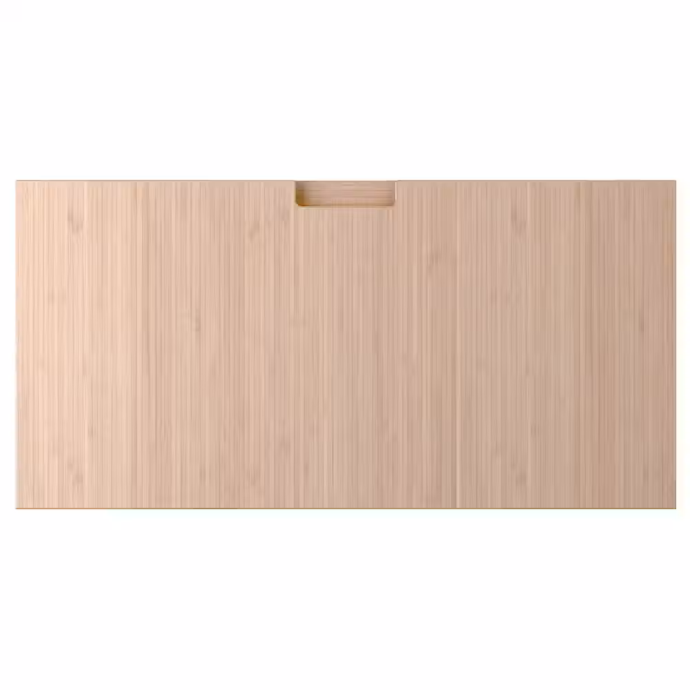 FRÖJERED Фронтальная панель ящика - светлый бамбук 80x40 см - фото 1