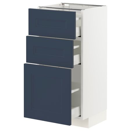 Напольный шкаф с 3 ящиками IKEA METOD МЕТОД, MAXIMERA МАКСИМЕРА 994.031.54