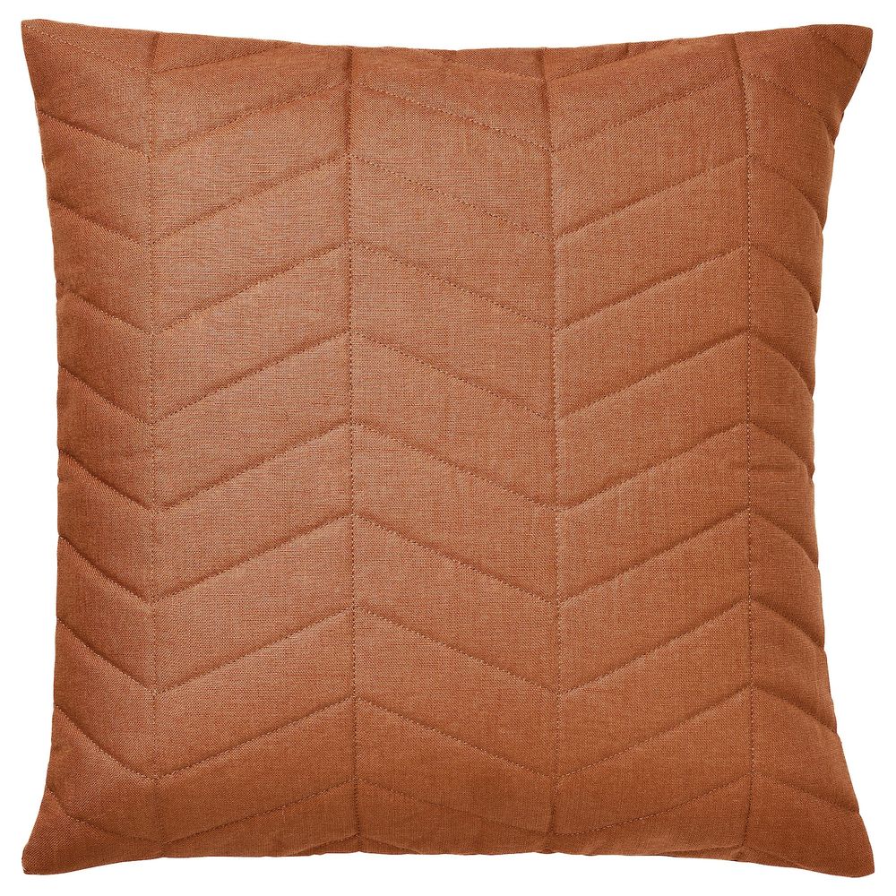 Чехол на подушку, оранжевый 50x50 см IKEA HÖSTKVÄLL ХЁСТКВЭЛЛ 904.973.93 - фото 1