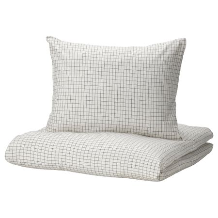 Пододеяльник и 2 наволочки, 240x220, 50x60 cm IKEA ÅKERFIBBLA 805.203.32