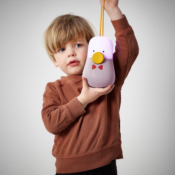 Динамик bluetooth, в форме арахиса, розовый IKEA VAPPEBY 605.151.24 - фото 5