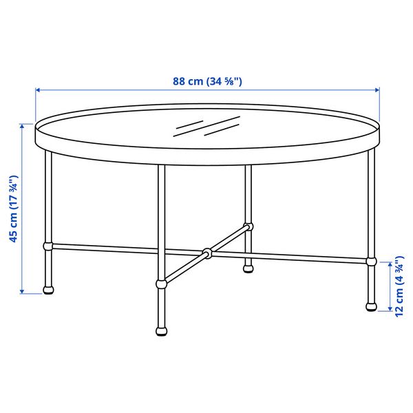 IKEA, дополнительный ракурс - схема-чертеж с размерами