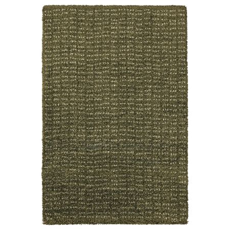 Ковер, короткий ворс, темно-зеленый 60x90 см IKEA LANGSTED ЛАНГСТЕД 604.951.83