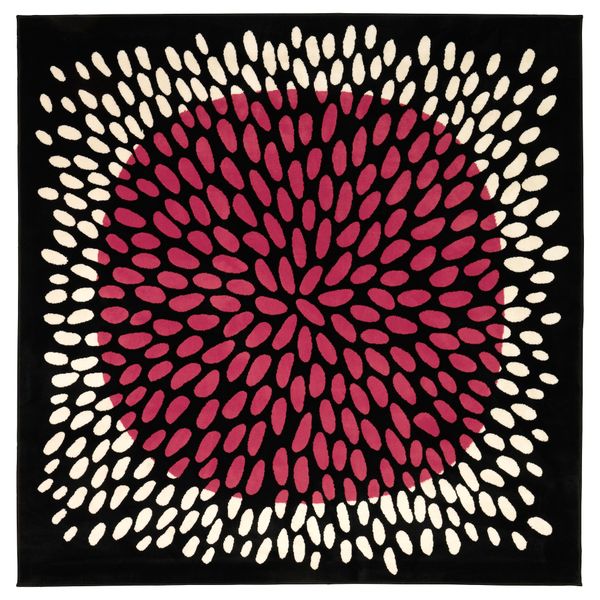 Ковер, короткий ворс ТРОДКЛЁВЕР, разноцветный (200x200 см) - фото 1