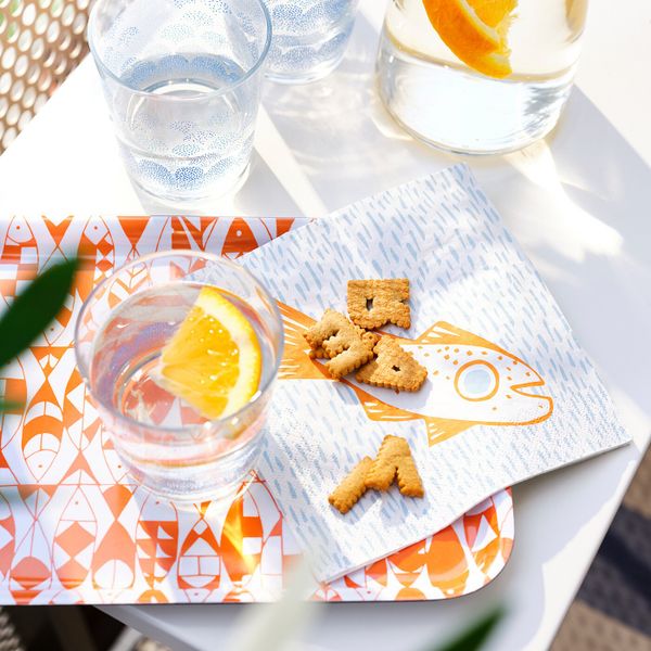 Поднос 28x20 см IKEA SOMMARDRÖM СОММАРДРЁМ 204.818.85 - фото 3