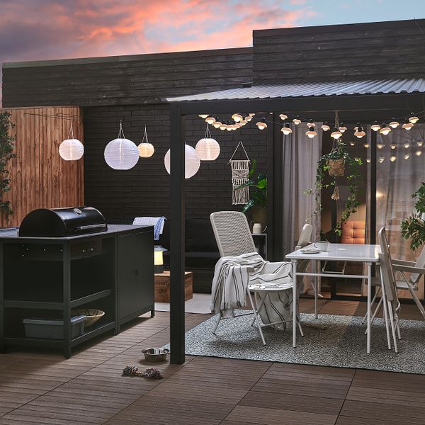 Настил, для улицы, коричневый, 0.90 м² IKEA UTLÄNGAN УТЛЭНГАН 704.804.16 - фото 4