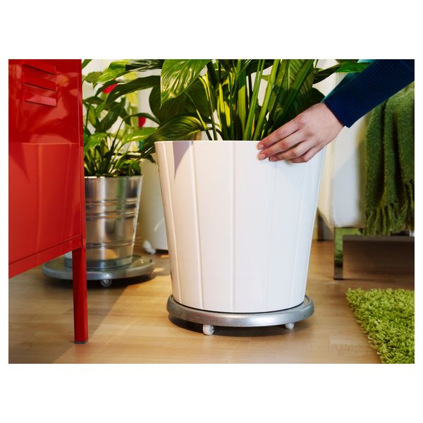 Кашпо КАРДЕМУММА, белый, различные орнаменты (32 см) - фото 2