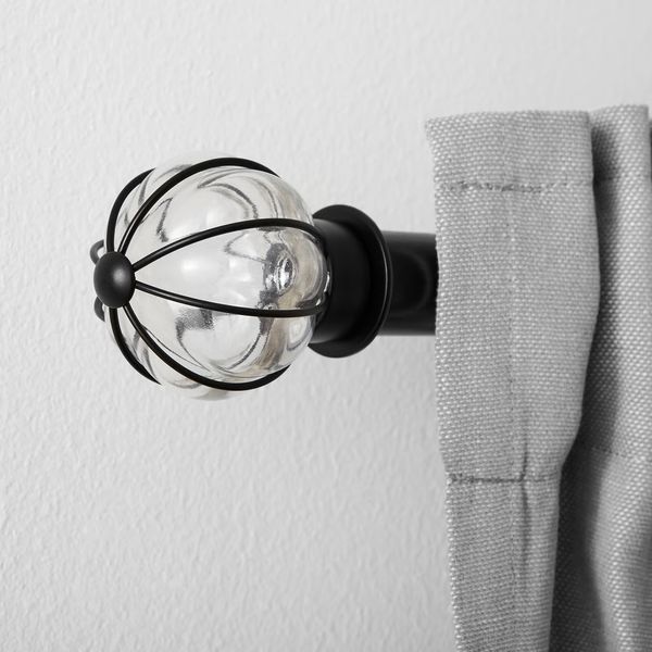 BLÅST Наконечники,2 шт. - чёрный - схема-чертеж с размерами